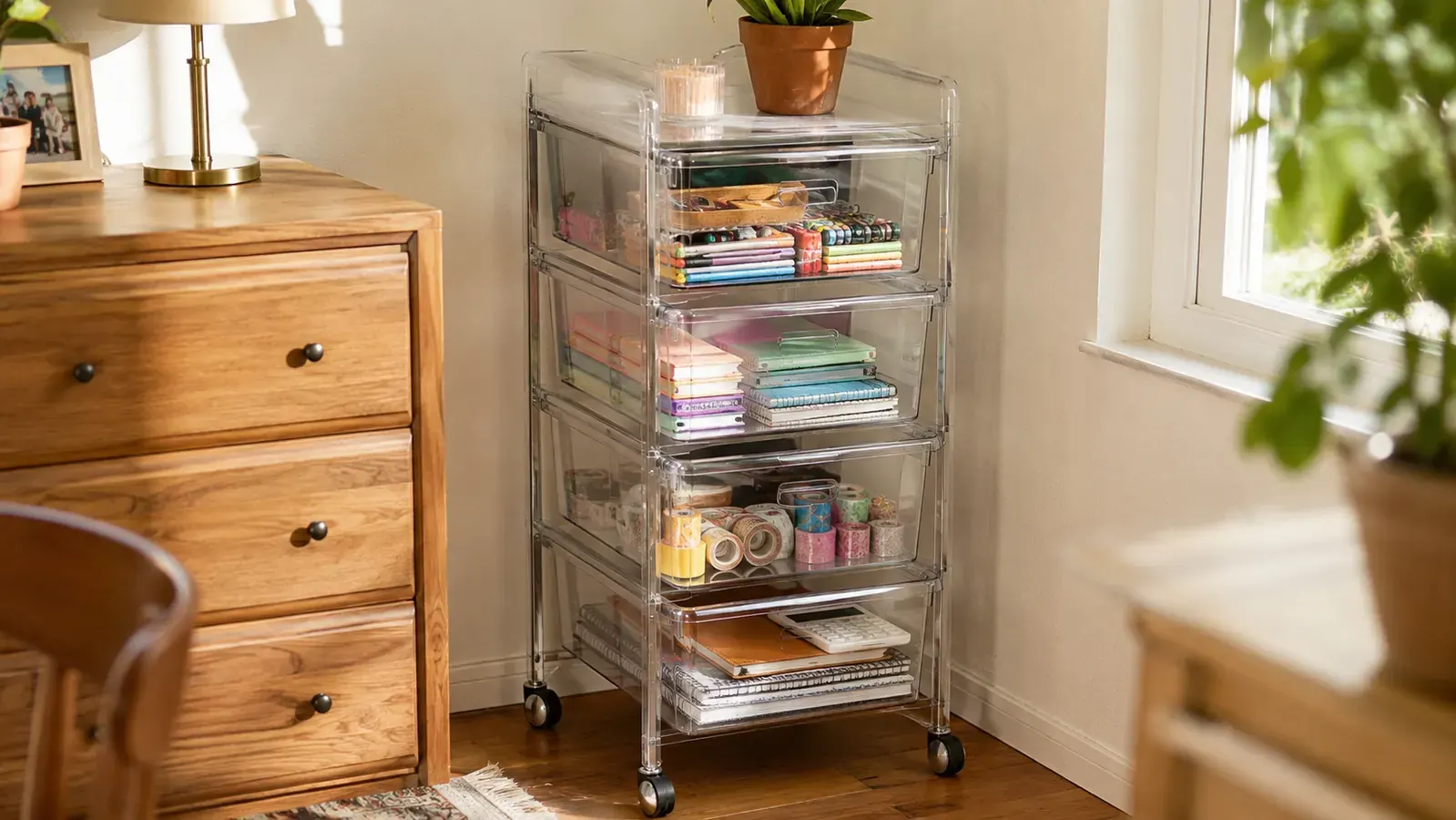 10 Places a Rolling Storage Cart with Drawers Changes Everything