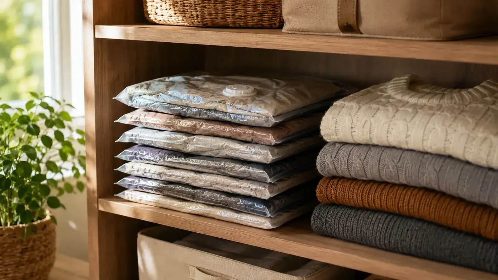 How to Store Seasonal Clothes with Vacuum Storage Bags the Right Way