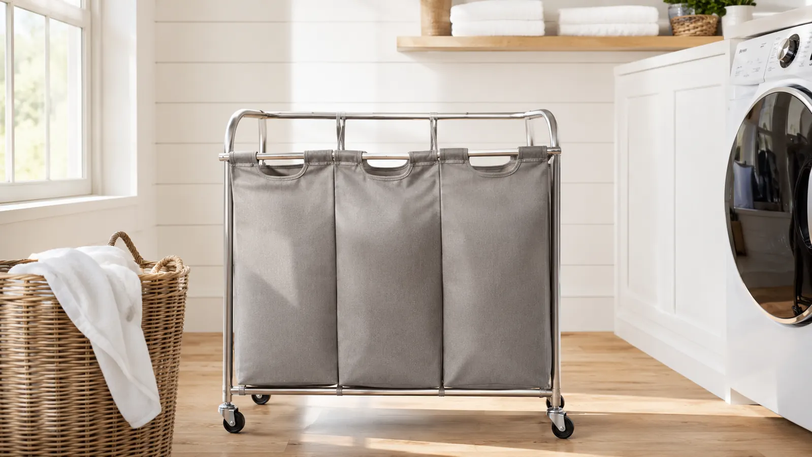Simple Houseware vs Brighthouse Laundry Sorter: Which 3-Bag Cart Wins?